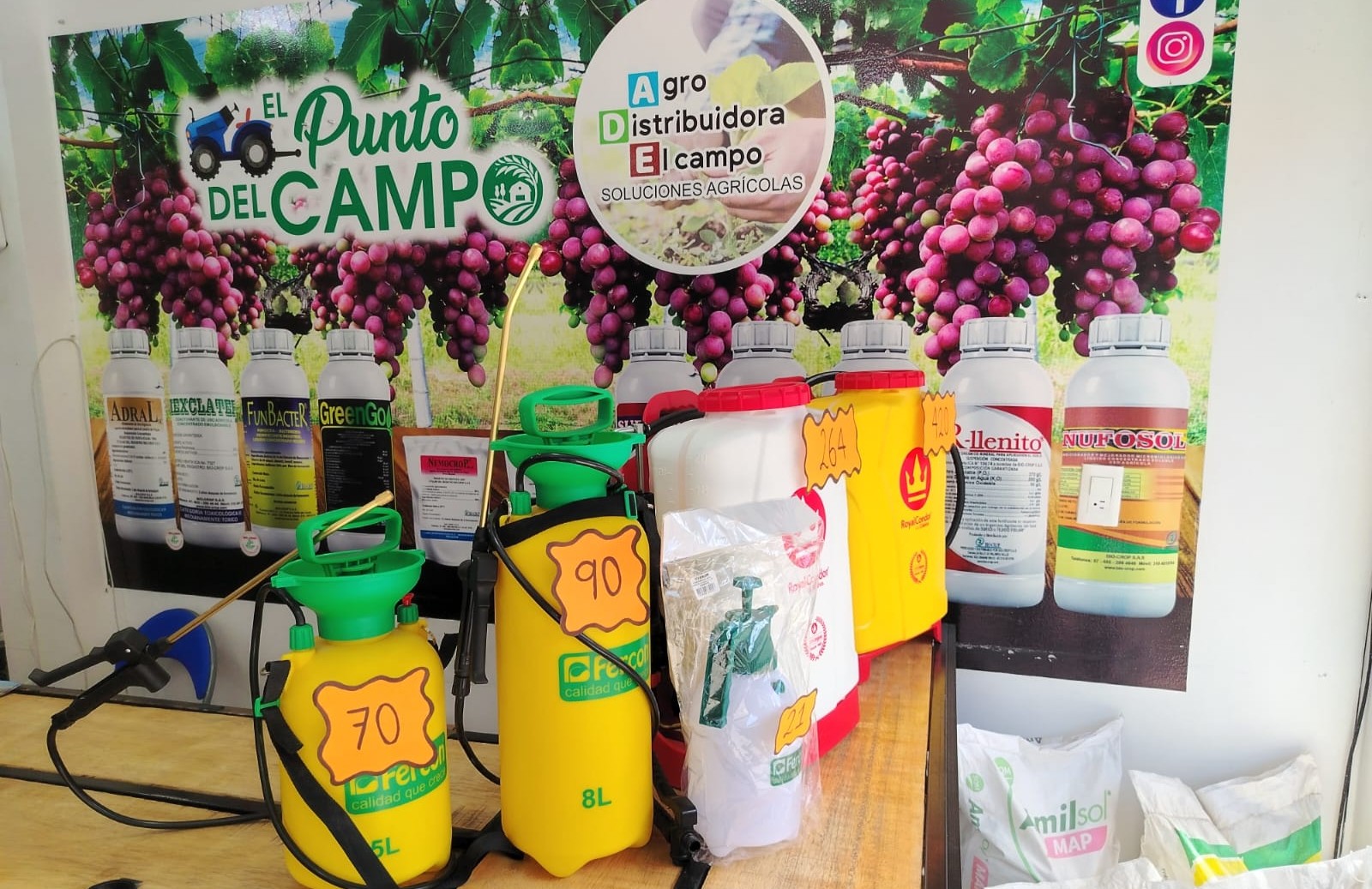 Comercialización de insumos agrícolas