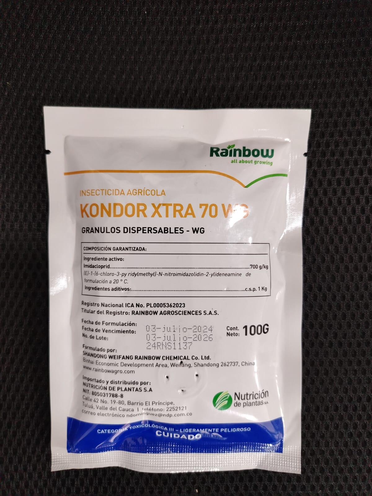KOMDOR XTRA 100gr Insecticida