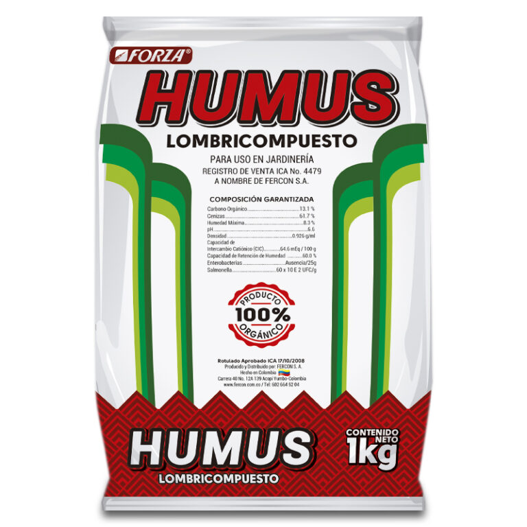 Humus Lombricompuesto 1Kg