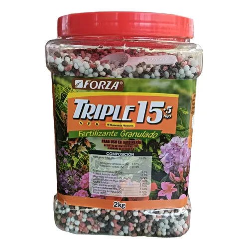 Triple 15 Fertilizante Granulado